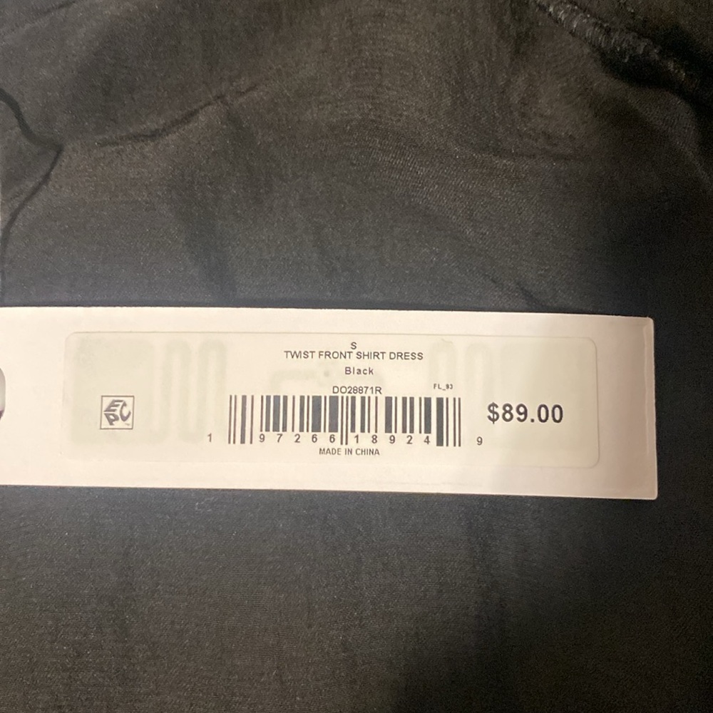 Steve Madden Twist Front Shirtdress - Picture 10 of 12